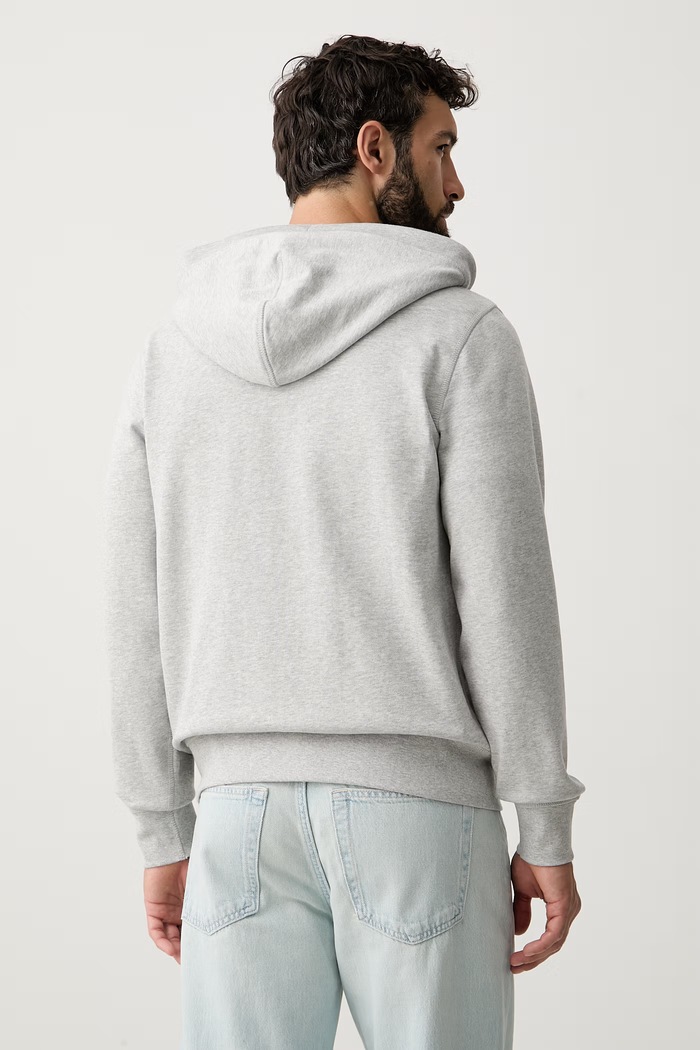 Îmbrăcăminte Tommy Hilfiger hanorac cu glugă pentru bărbați, din bumbac MW0MW43382 gri