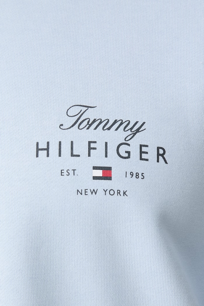 Tommy Hilfiger hanorac pentru bărbați, din bumbac MW0MW43218 albastru