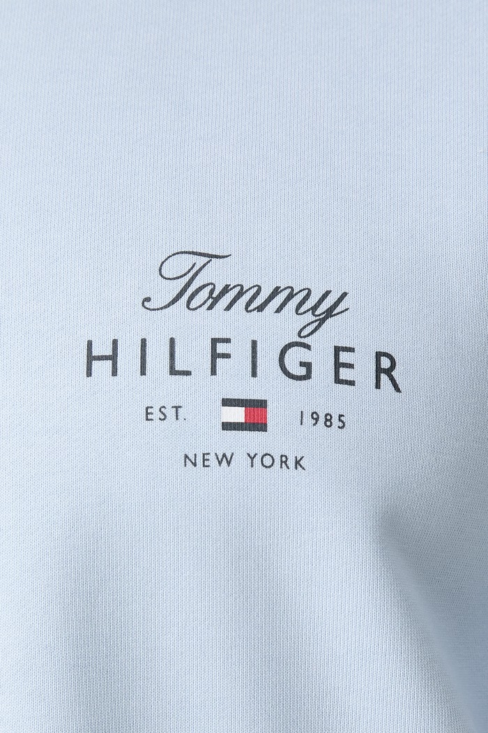 Tommy Hilfiger hanorac pentru bărbați, din bumbac MW0MW43218 albastru