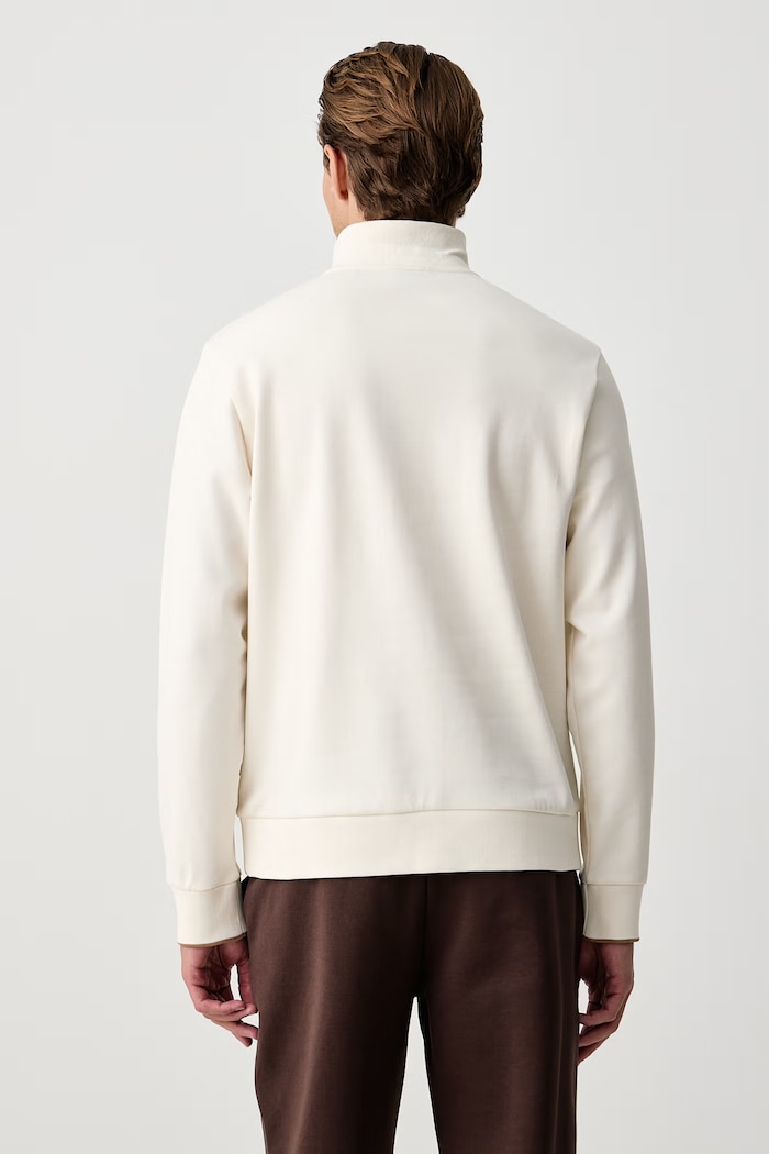 Odzież BOSS Bluza męska bawełniana H-Sidney 50565603 beżowy