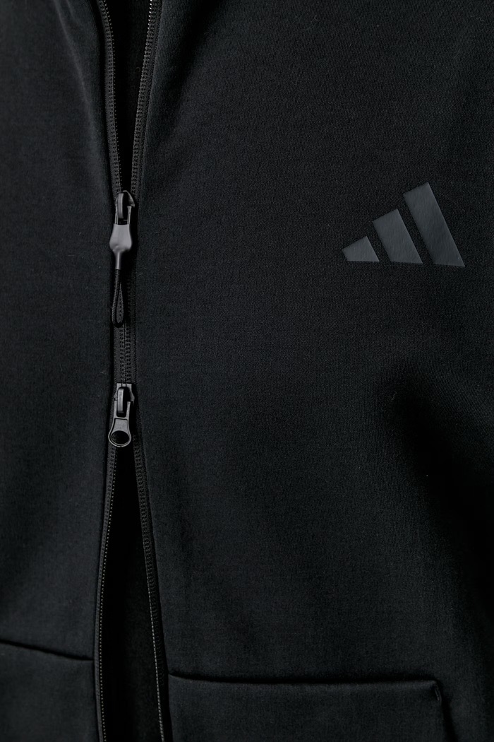 adidas bluza rozpinana męska z bawełną Z.N.E. KF3827 czarny