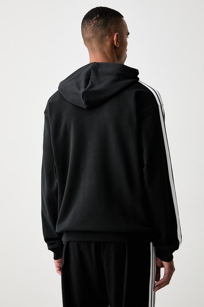 Odzież adidas bluza z kapturem męska bawełniana Essentials KY6605 czarny
