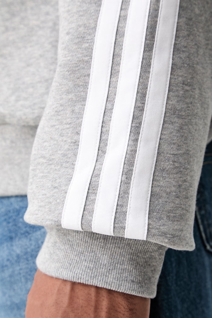 adidas bluza męska z bawełną Essentials KY4158 szary
