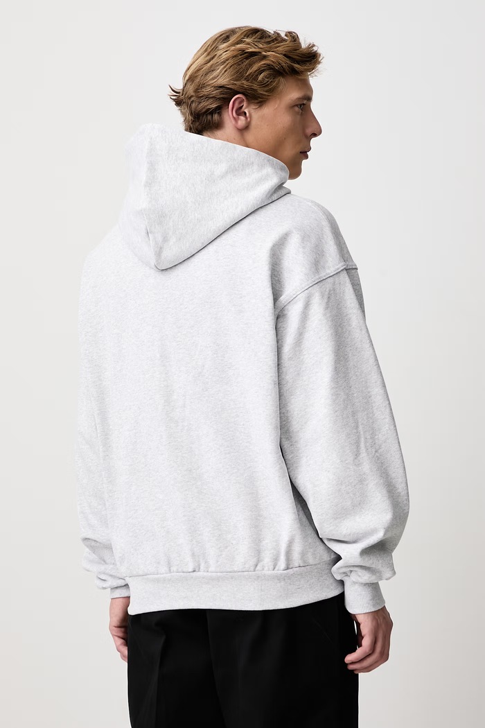 Oblečení adidas Rozepínací mikina s kapucí pánská bavlněná KW2323 šedá