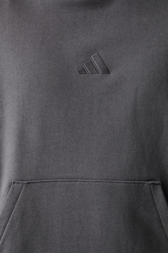 adidas bluza z kapturem męska bawełniana KW2317 szary