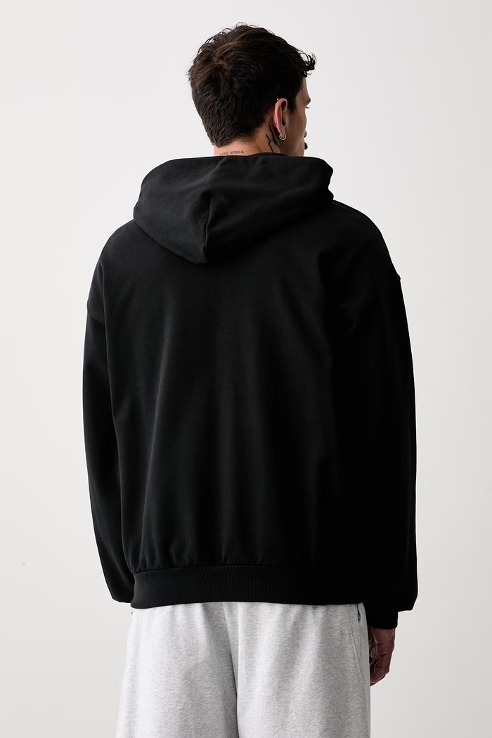 Odzież adidas bluza rozpinana z kapturem męska bawełniana KW2289 czarny