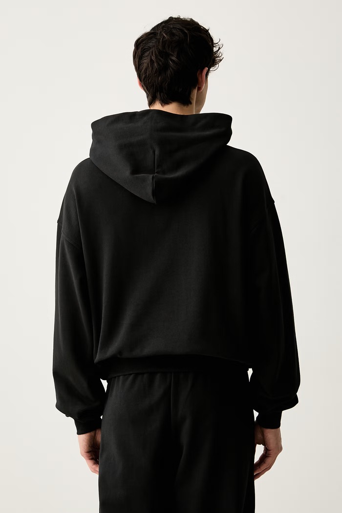 Odzież adidas bluza z kapturem męska bawełniana KW2283 czarny