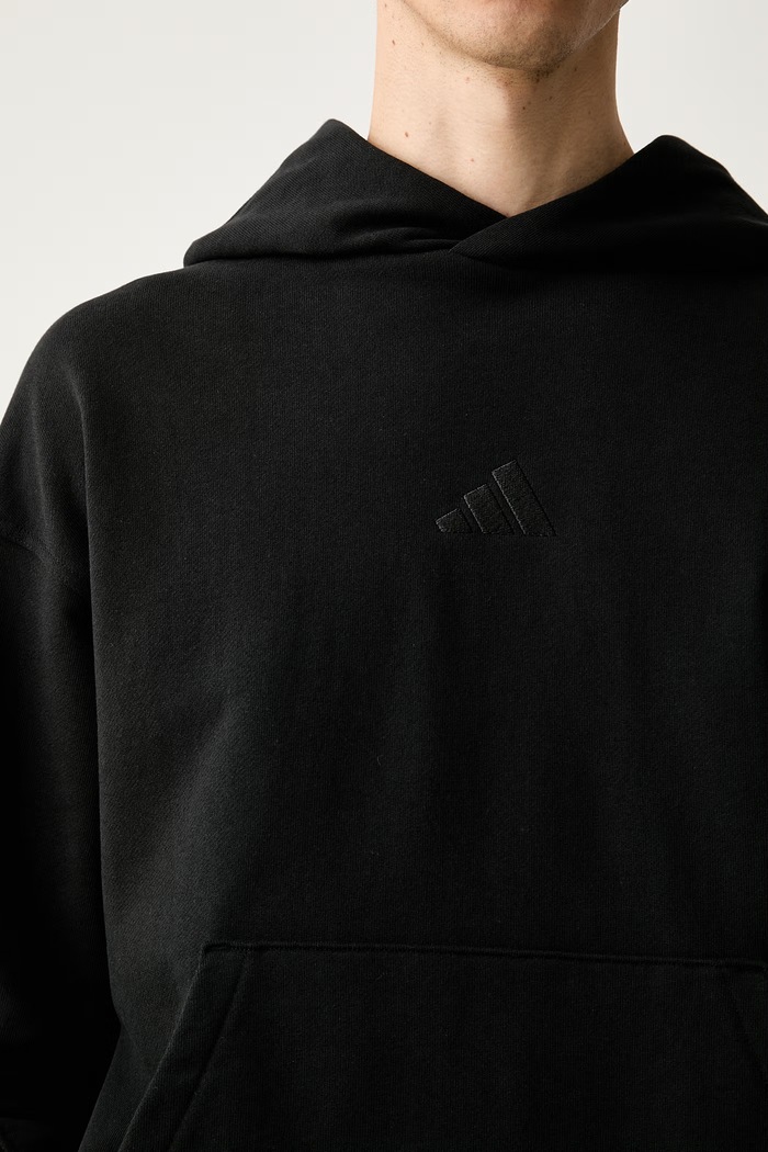 adidas bluza z kapturem męska bawełniana KW2283 czarny