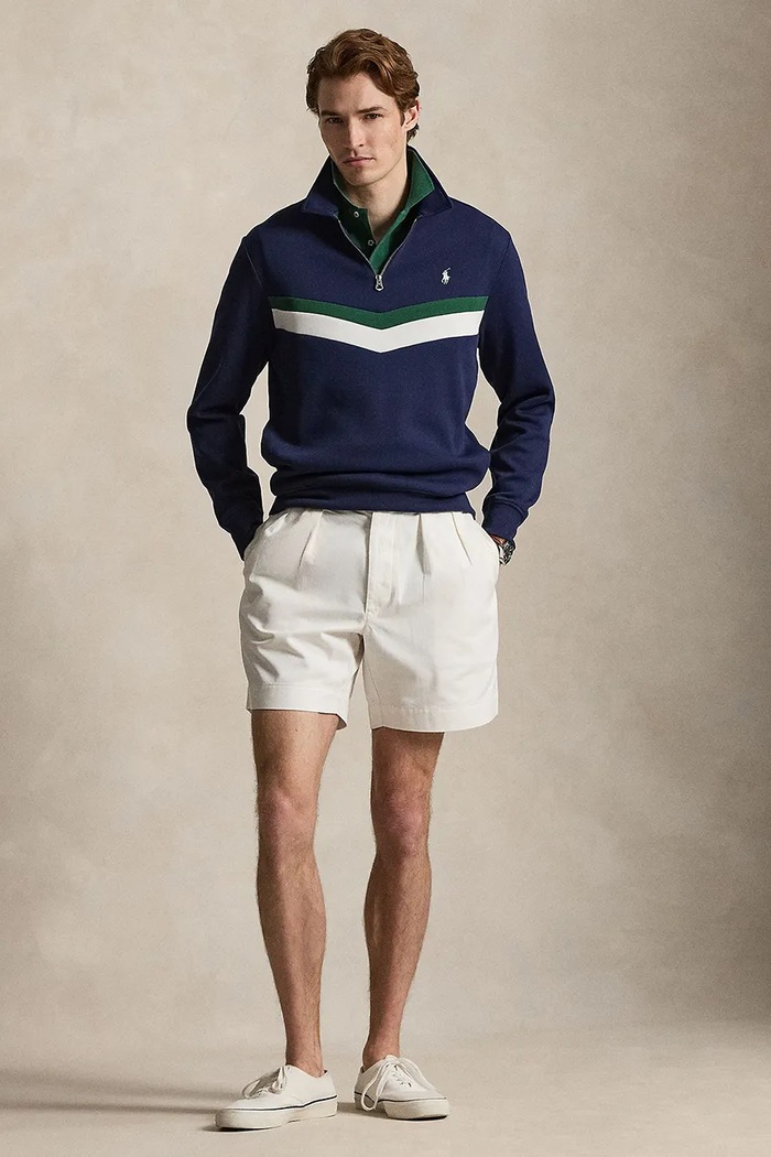 Odzież Polo Ralph Lauren bluza męska z bawełną 710B20262 granatowy