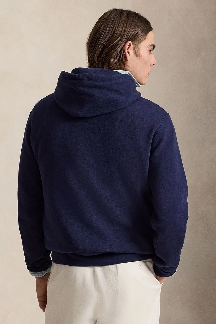 Polo Ralph Lauren hanorac cu glugă pentru bărbați 710B21811 bleumarin AW26