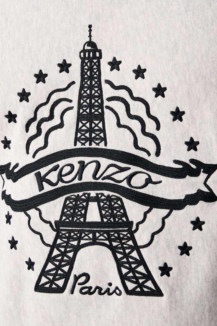 Bluza męska bawełniana Kenzo szary FG65SW2784MJ