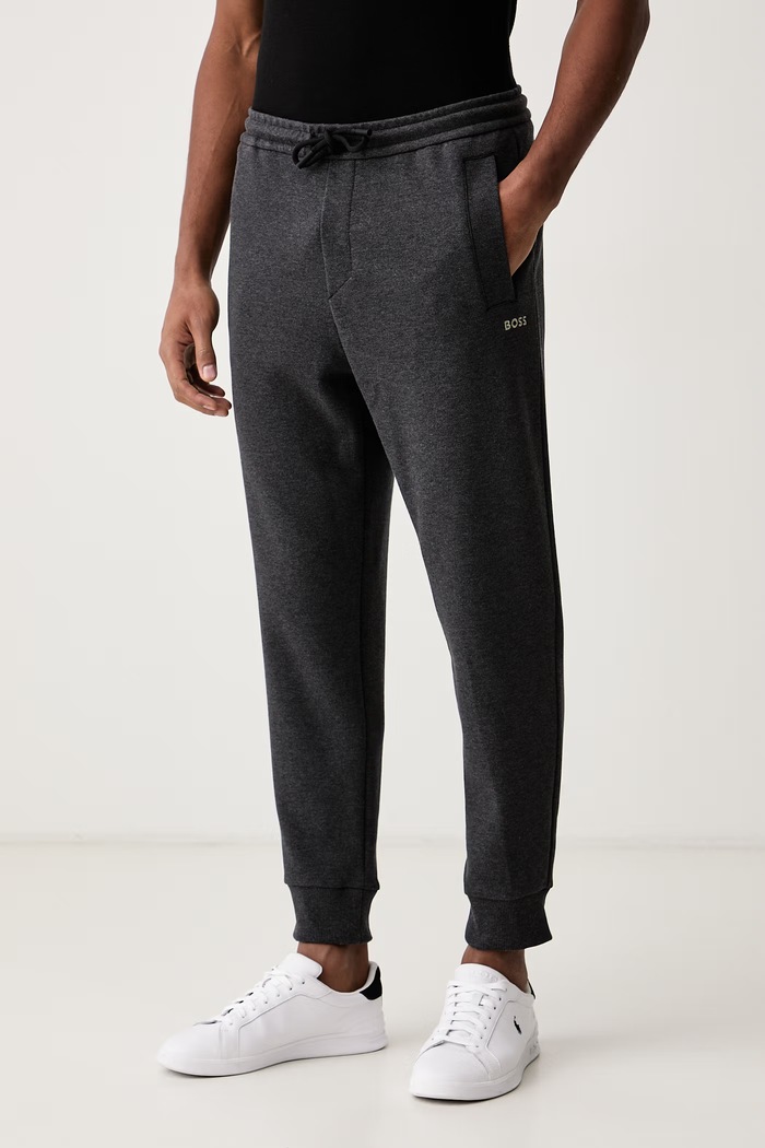 Odzież BOSS Green Komplet dresowy męski SW_Tracksuit Set 50569918 szary