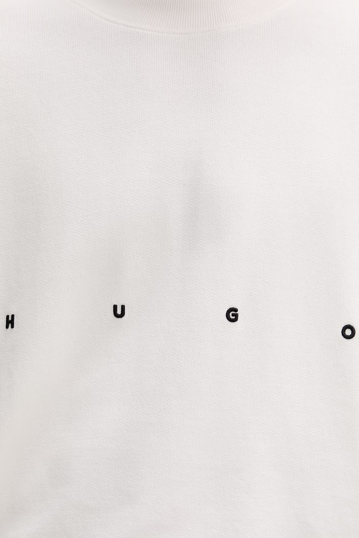 HUGO pulover moški Darislong 50563465 bež