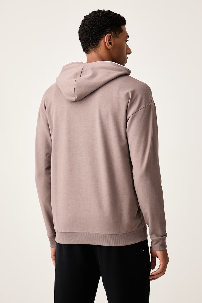 Oblečenie HUGO Mikina s kapucňou pánska s bavlnou NOAH HOODIE 50566164 hnedá