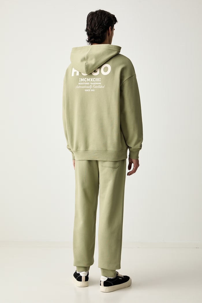 Odzież HUGO Blue komplet dresowy męski bawełniany Tracksuit_NazardoNev 50571220 zielony