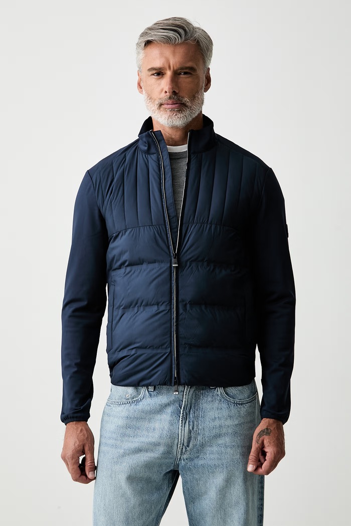 Hackett London kurtka przejściowa męska granatowy HM5800123