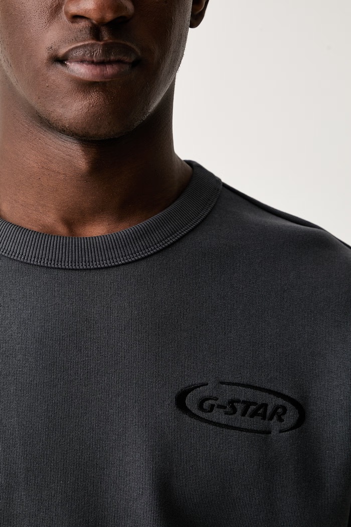 G-Star суичър мъжки от памук 90s logo D28845.E553 сив