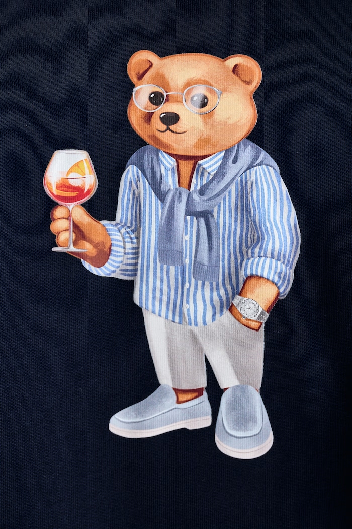 Bluza bawełniana Baron Filou granatowy 000014856