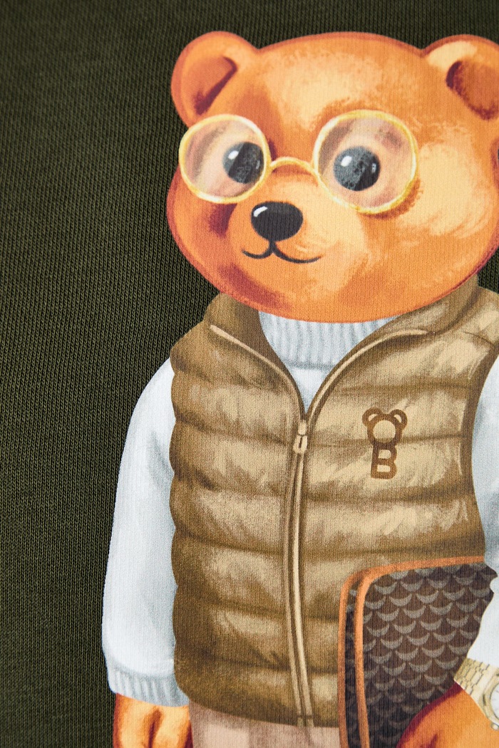 Baron Filou Bluza z kapturem z bawełną 000016685