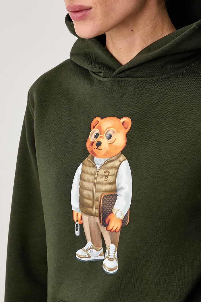 Baron Filou Bluza z kapturem z bawełną 000016685