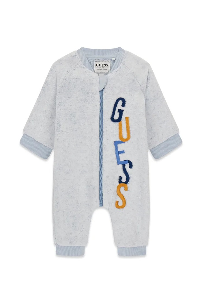 Guess Pajacyk niemowlęcy niebieski P6BG13.W4078.9BY2