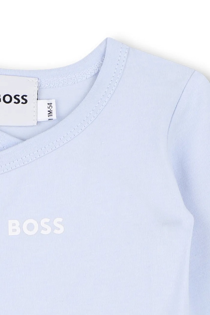 BOSS κορμάκι βρεφικό με βαμβάκι 5-pack J53315.60.81