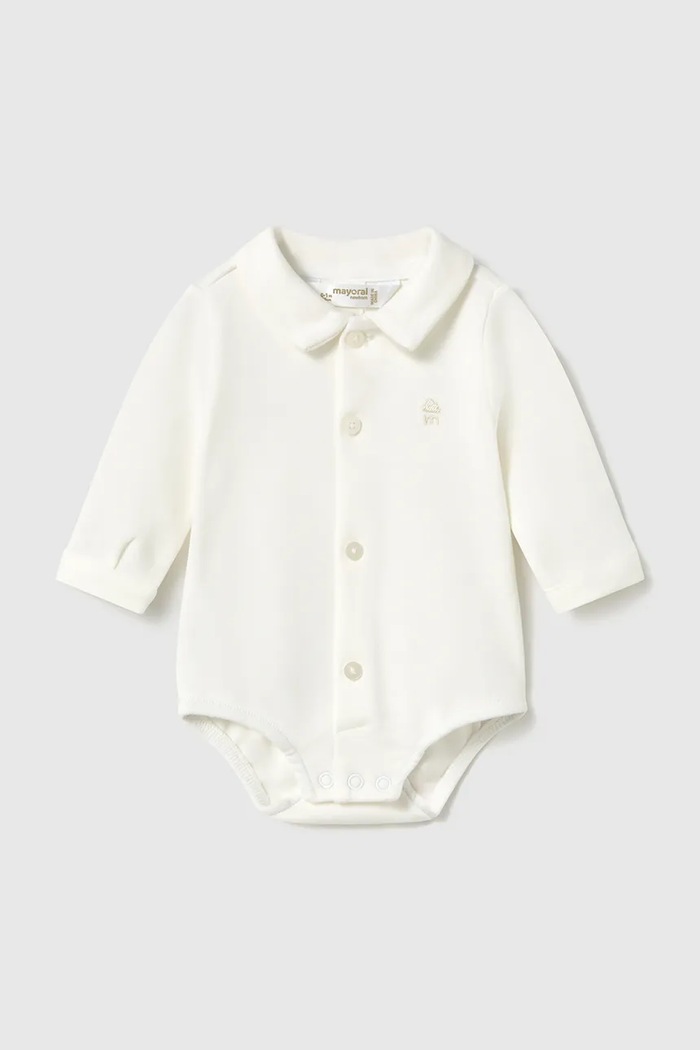 Mayoral Newborn Body niemowlęce bawełniane beżowy 2775.1K.Newborn.9BY2