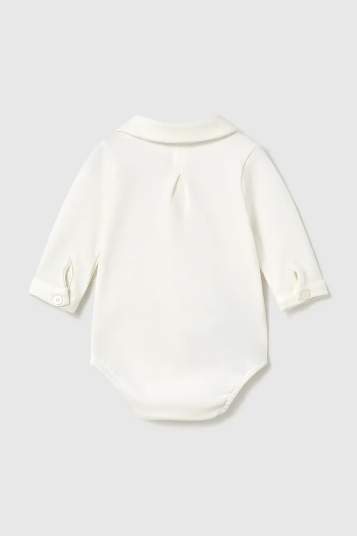 Mayoral Newborn Body niemowlęce bawełniane 2775.1K.Newborn.9BY2 beżowy AW26