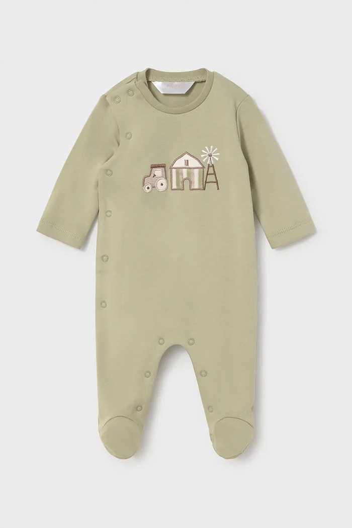 Mayoral Newborn kombinezon za bebe 2-pack 2767.1E.Newborn.9BY2 zelena AW26