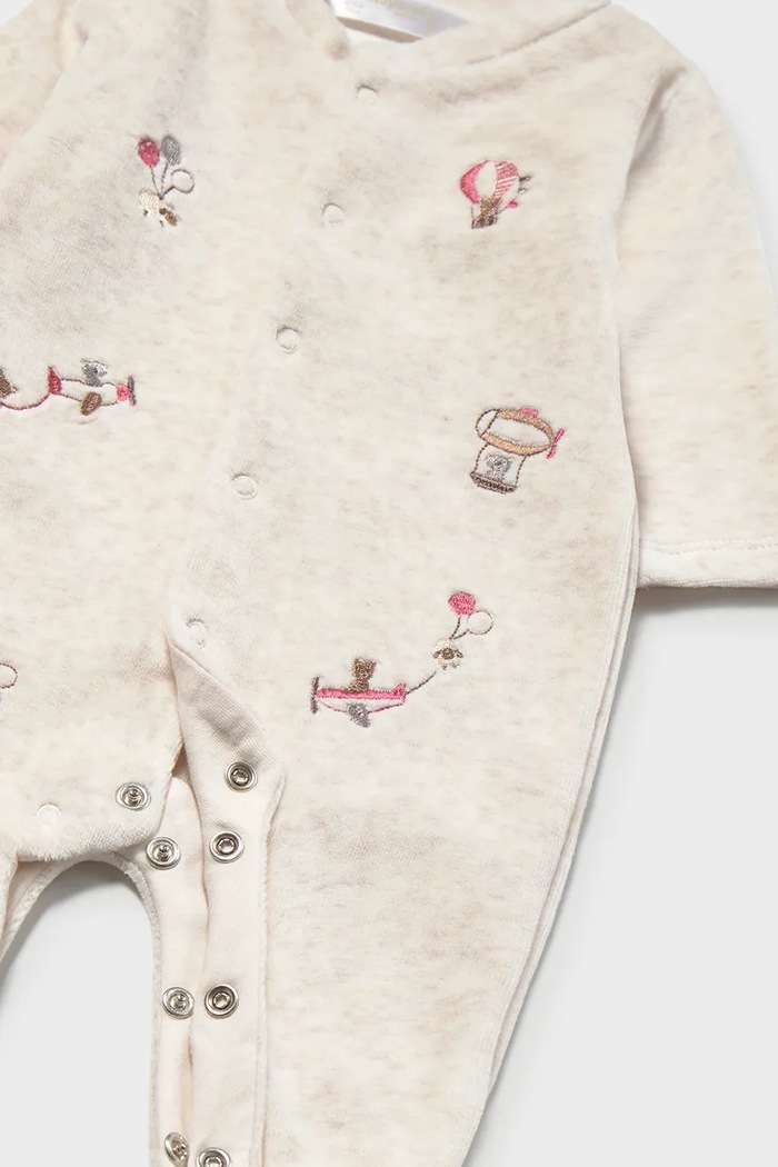 Mayoral Newborn φορμάκι ύπνου παιδικό 2-pack ροζ 2763.1B.Newborn.9BY2