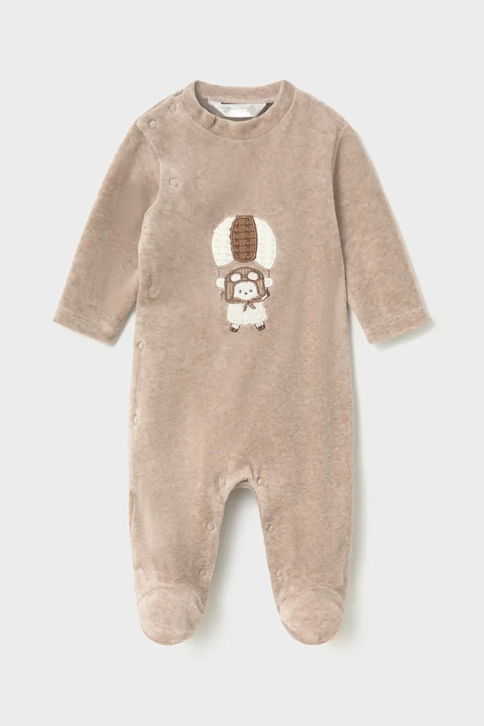 Mayoral Newborn śpiochy dziecięce 2-pack 2763.1B.Newborn.9BY2 beżowy AW26