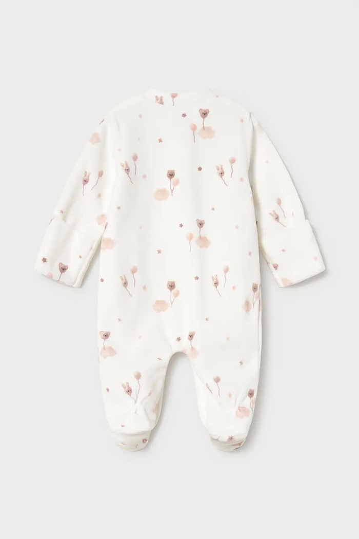 Mayoral Newborn φορμάκι ύπνου βρεφικό με βαμβάκι 2761.1A.Newborn.9BY2 μπεζ AW26