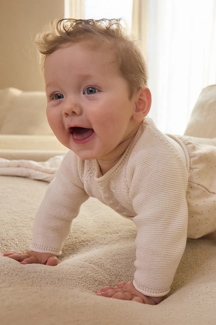 Mayoral Newborn боди для младенцев из хлопка 2681.1B.Newborn.9BY2 бежевый