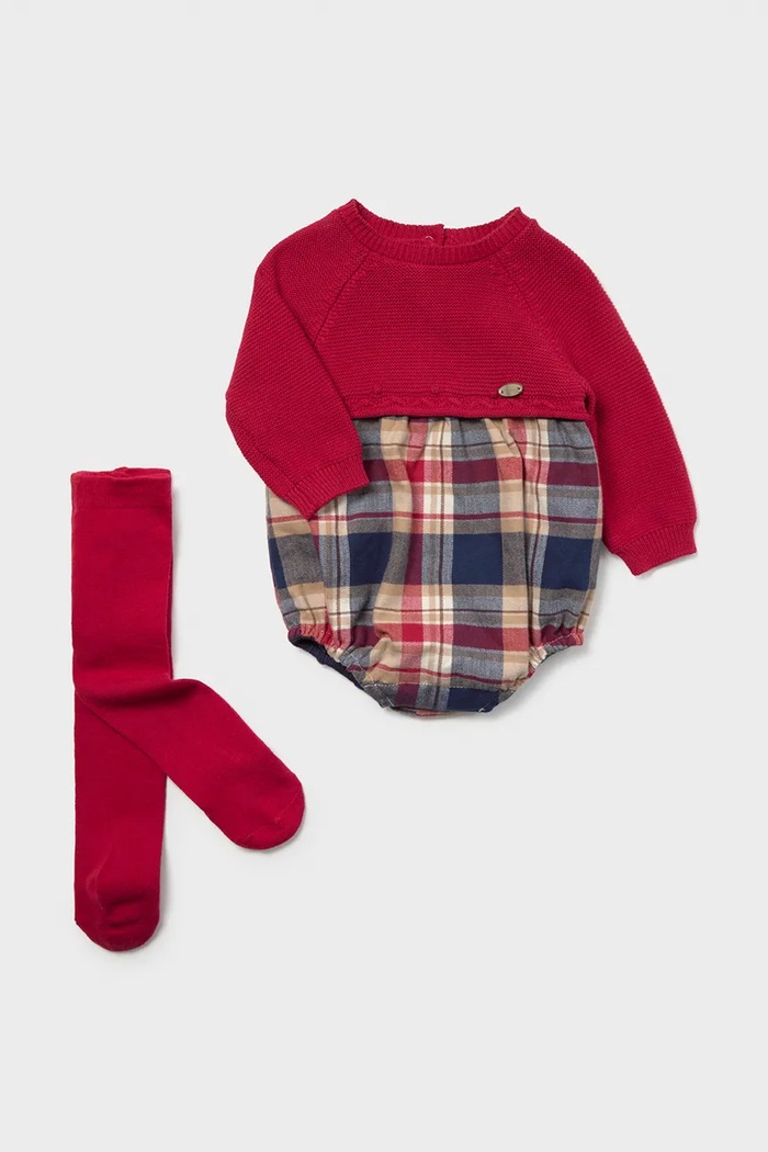 Mayoral Newborn боди для младенцев из хлопка красный 2681.1B.Newborn.9BY2