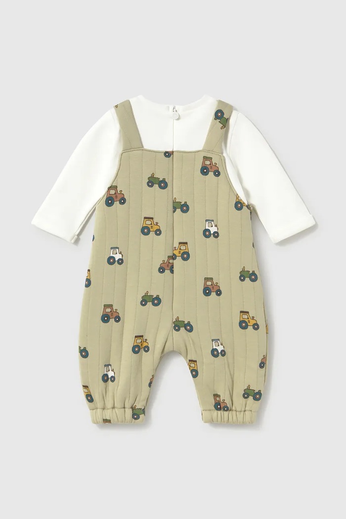 BIMBO Mayoral Newborn tuta per neonati con cotone 2679.1Q.Newborn.9BY2 verde