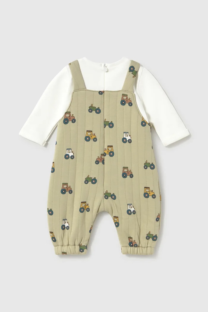 BIMBO Mayoral Newborn tuta per neonati con cotone 2679.1Q.Newborn.9BY2 verde