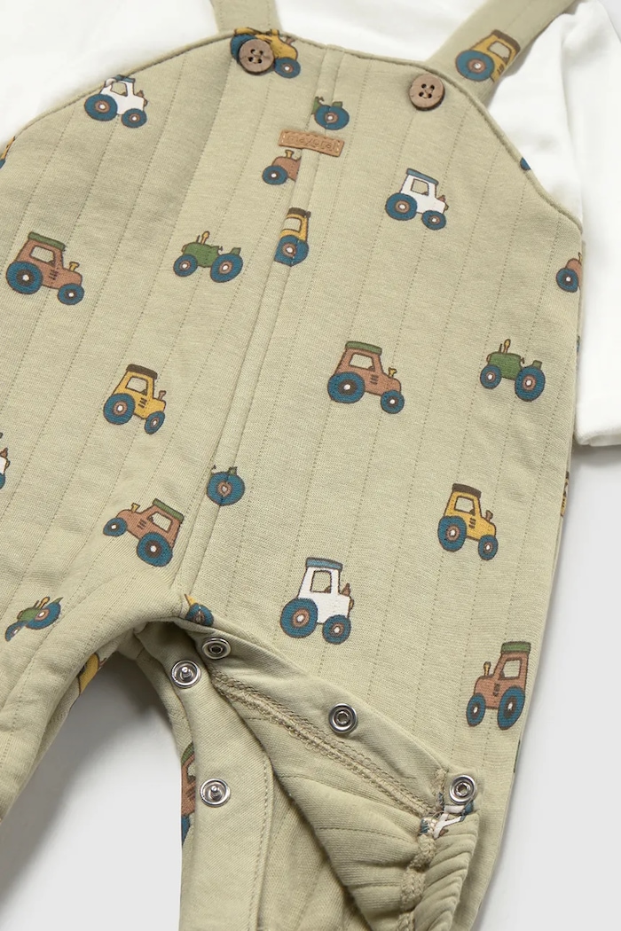 Mayoral Newborn tuta per neonati con cotone verde 2679.1Q.Newborn.9BY2