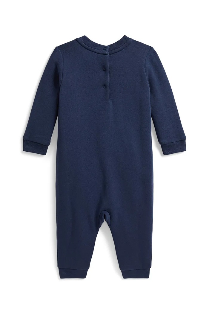 Polo Ralph Lauren Бебешки гащеризон за бебе с памук 320B30215001 тъмносин AW26