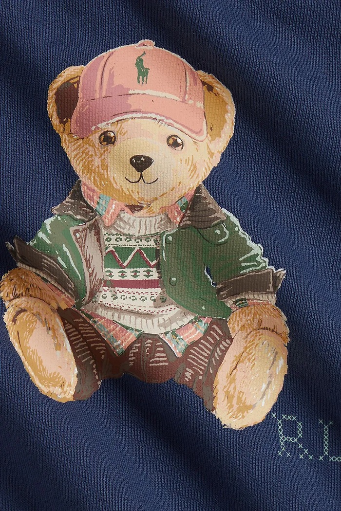 Момче Polo Ralph Lauren Бебешки гащеризон за бебе с памук 320B30215001 тъмносин