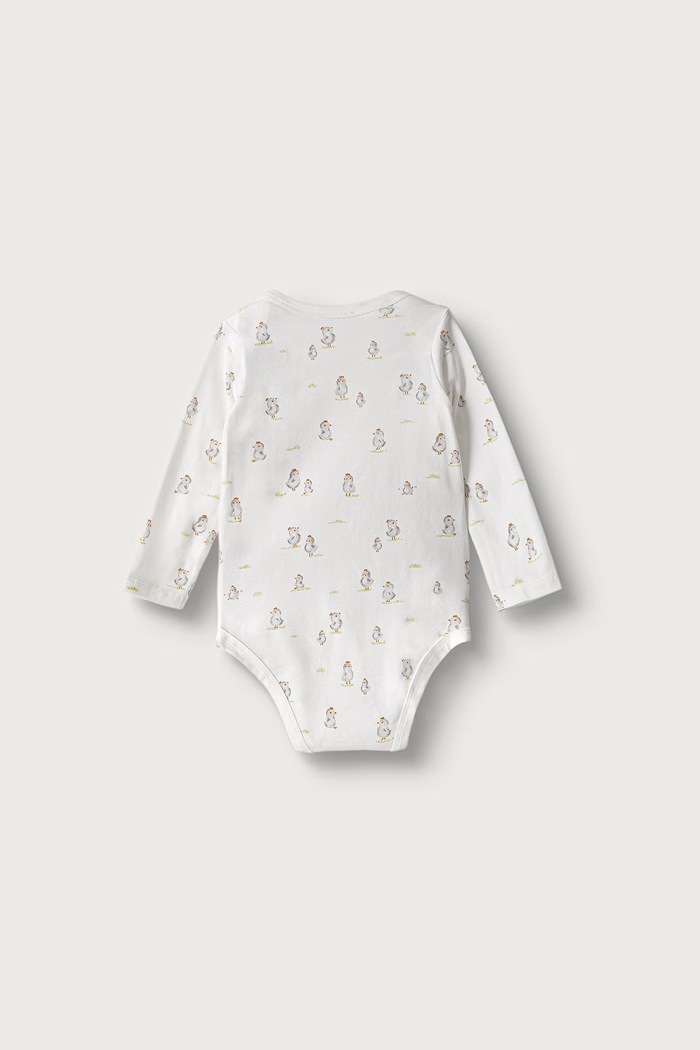 Body dziecięce bawełniane z elastanem 2-pack United Colors of Benetton 3WGGAB011.W.Reproposal beżowy