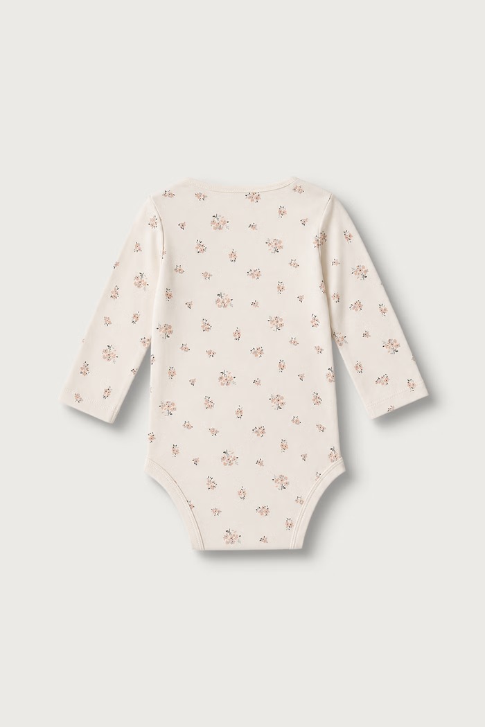 Body niemowlęce bawełniane z elastanem 2-pack United Colors of Benetton różowy 3UMRAB014.G.W.Seasonal