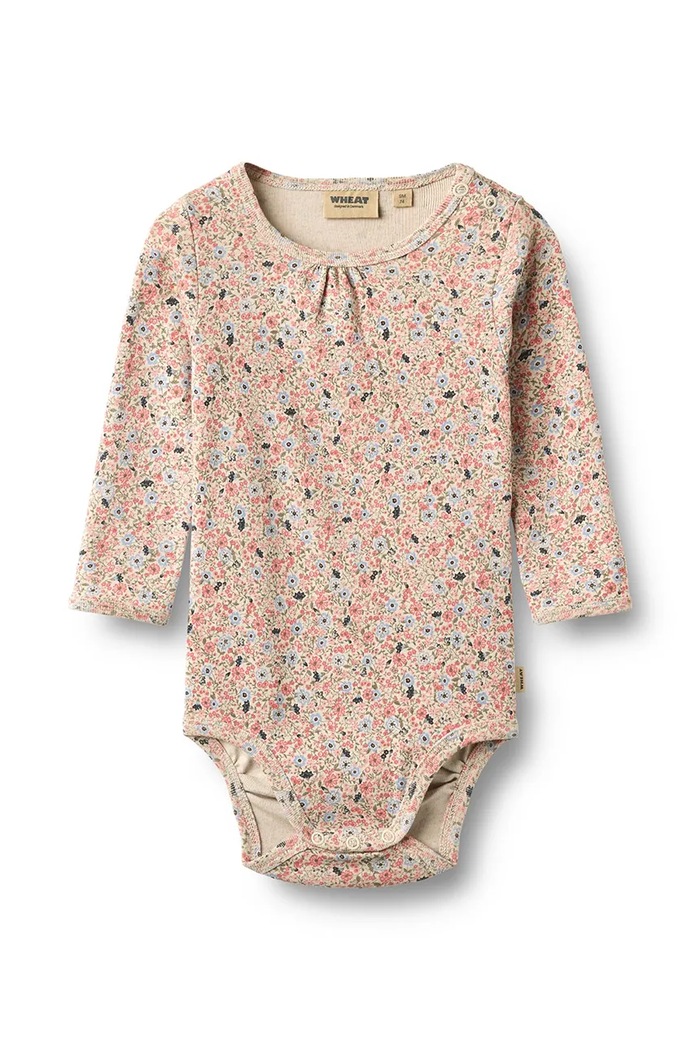 Wheat Body pentru bebeluși din bumbac roz 9105.121.GOTS