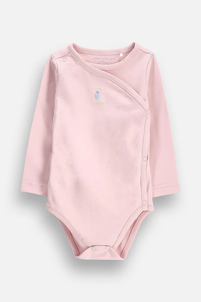 Coccodrillo Body kojenecké bavlněné růžová ZC6112602FGN