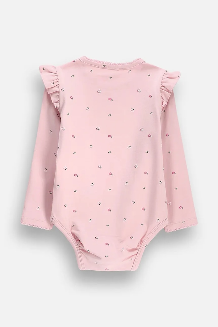 Coccodrillo Body kojenecké bavlněné ZC6112102FGN růžová AW26