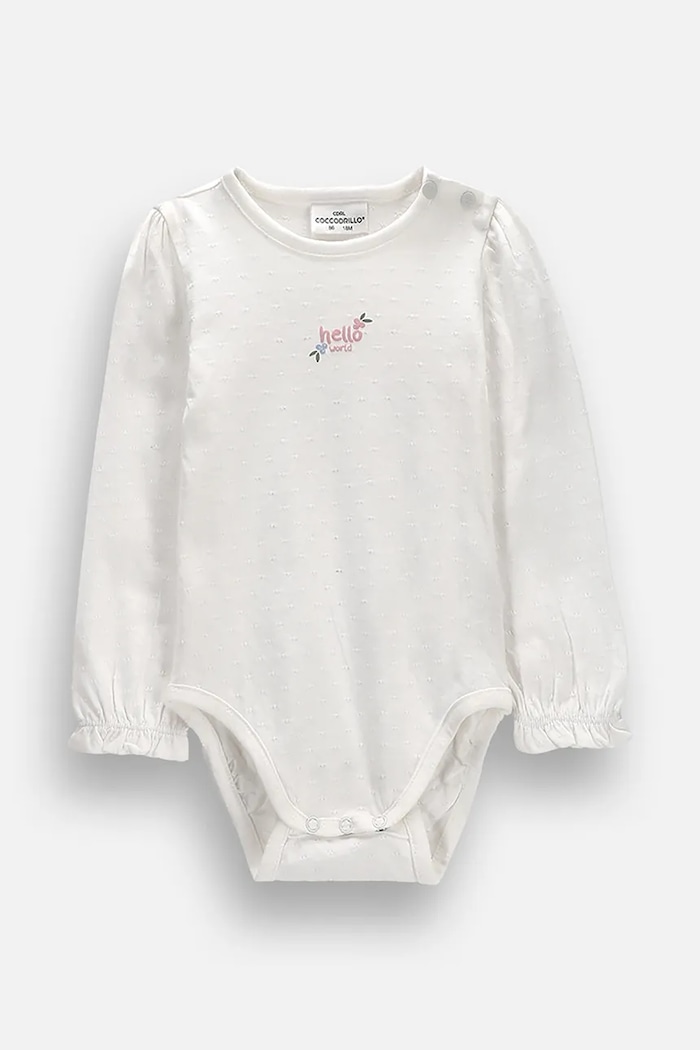 Coccodrillo Body kojenecké bavlněné béžová ZC6112101FGN