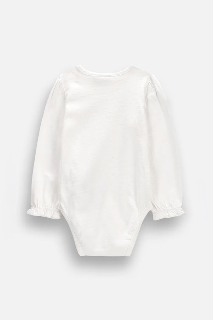 Coccodrillo Body pentru bebeluși din bumbac ZC6112101FGN bej AW26