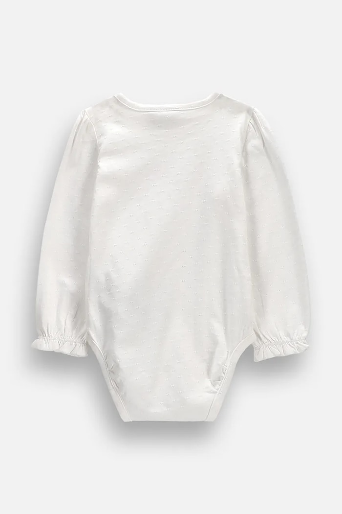 Coccodrillo Body kojenecké bavlněné ZC6112101FGN béžová AW26