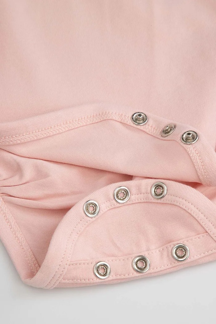 Coccodrillo body kojenecké bavlněné s elastanem růžová ZC6112104MGN