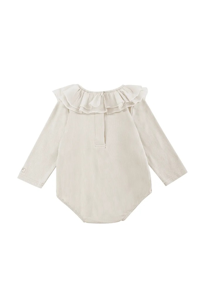 Donsje боди за бебе Fabien Bodysuit 3051000 бежов AW26