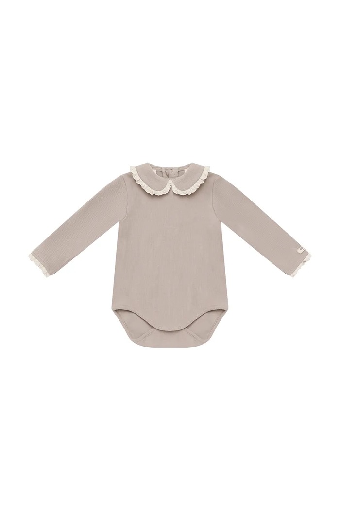 Donsje body pentru bebeluși din bumbac cu elastan Diete Bodysuit maro 3030300